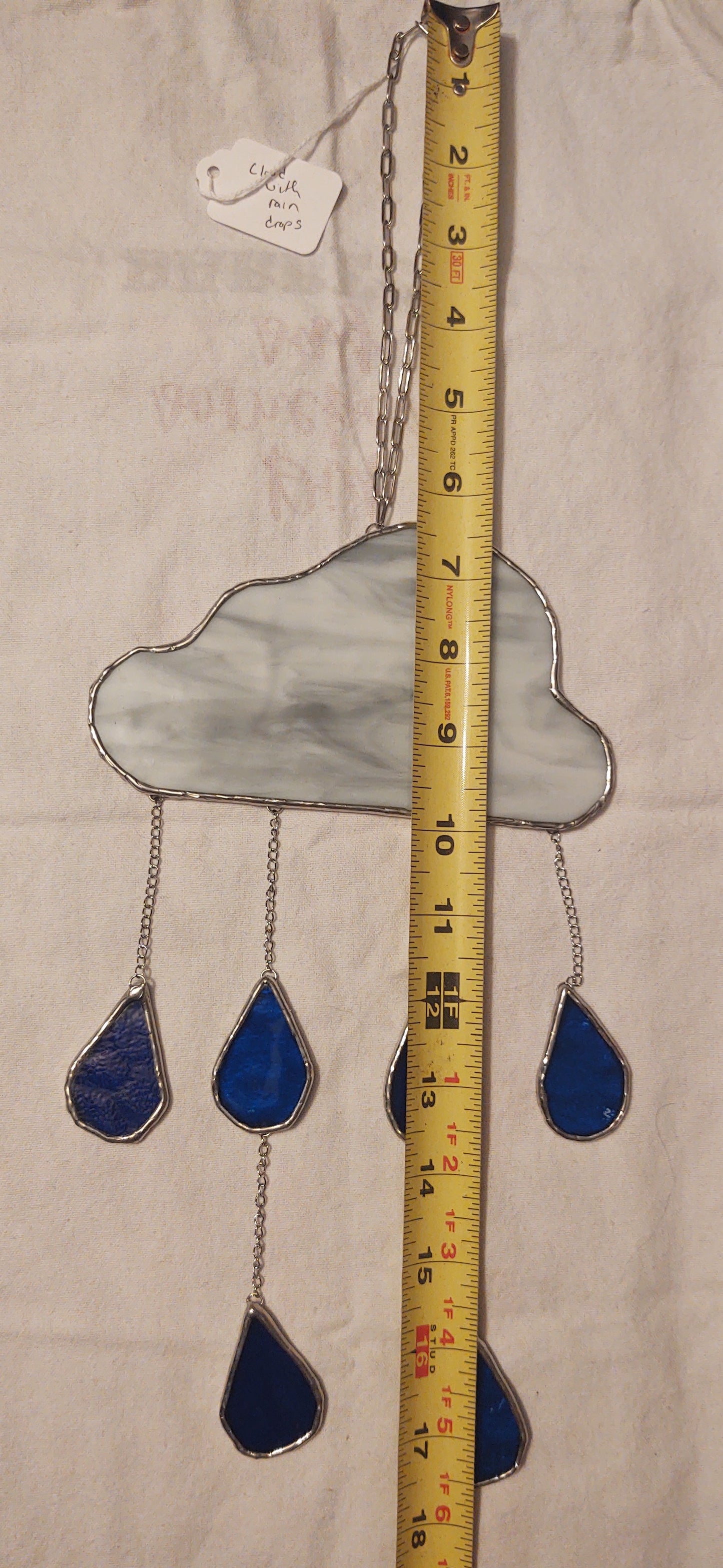 Rain Cloud with Rain Drops